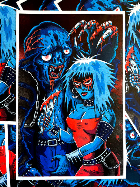 Night Killers Riso Print