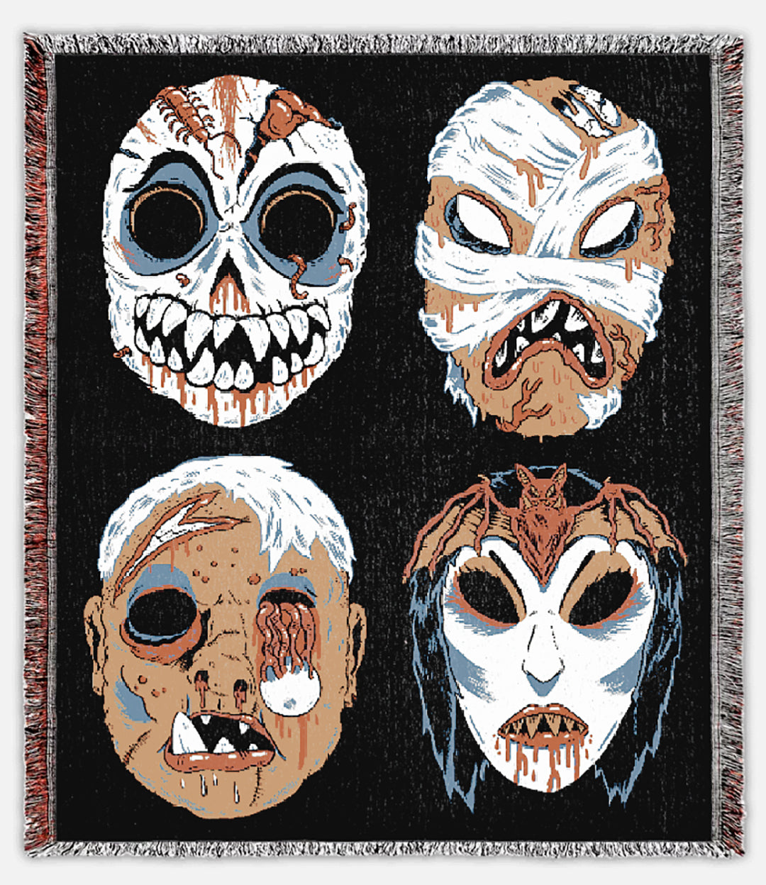 Halloweener Mask Blanket